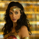 Gal Gadot as Wonder Woman.